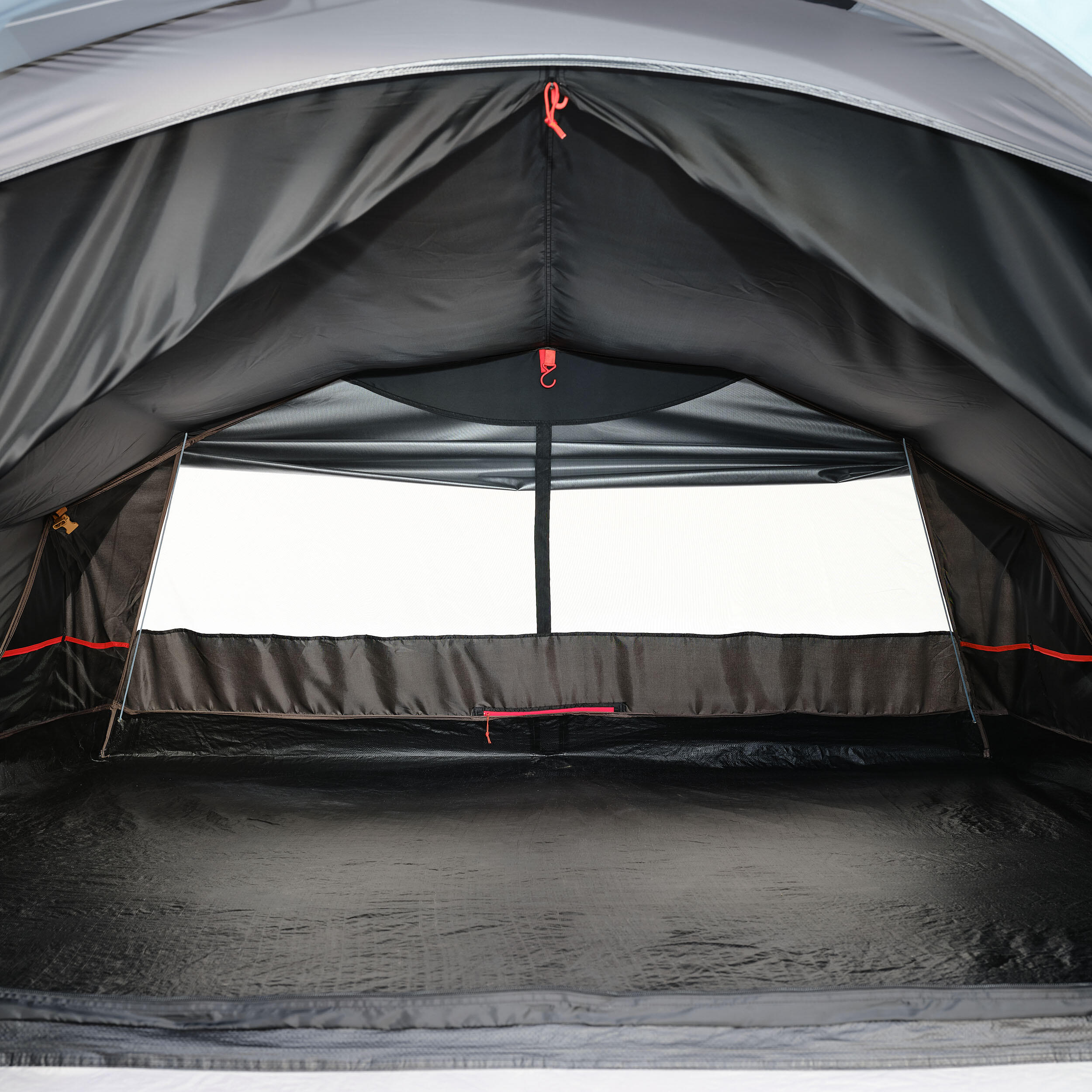 Camping Tent 3-person, 2 Seconds 3 XL Fresh & Black - QUECHUA