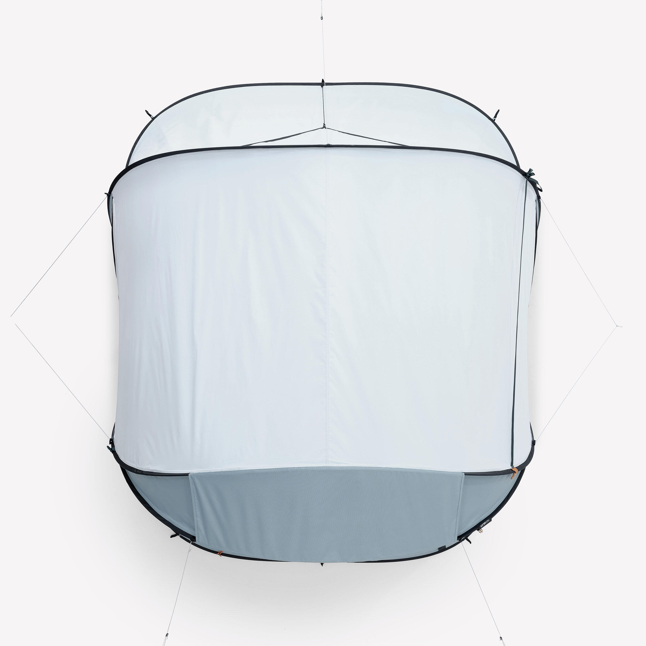 Camping Tent 3-person, 2 Seconds 3 XL Fresh & Black - QUECHUA