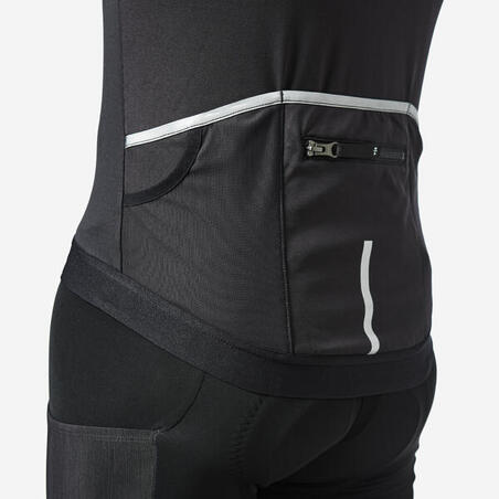 Куртка зимова Racer 2 чоловіча для велоспорту чорна