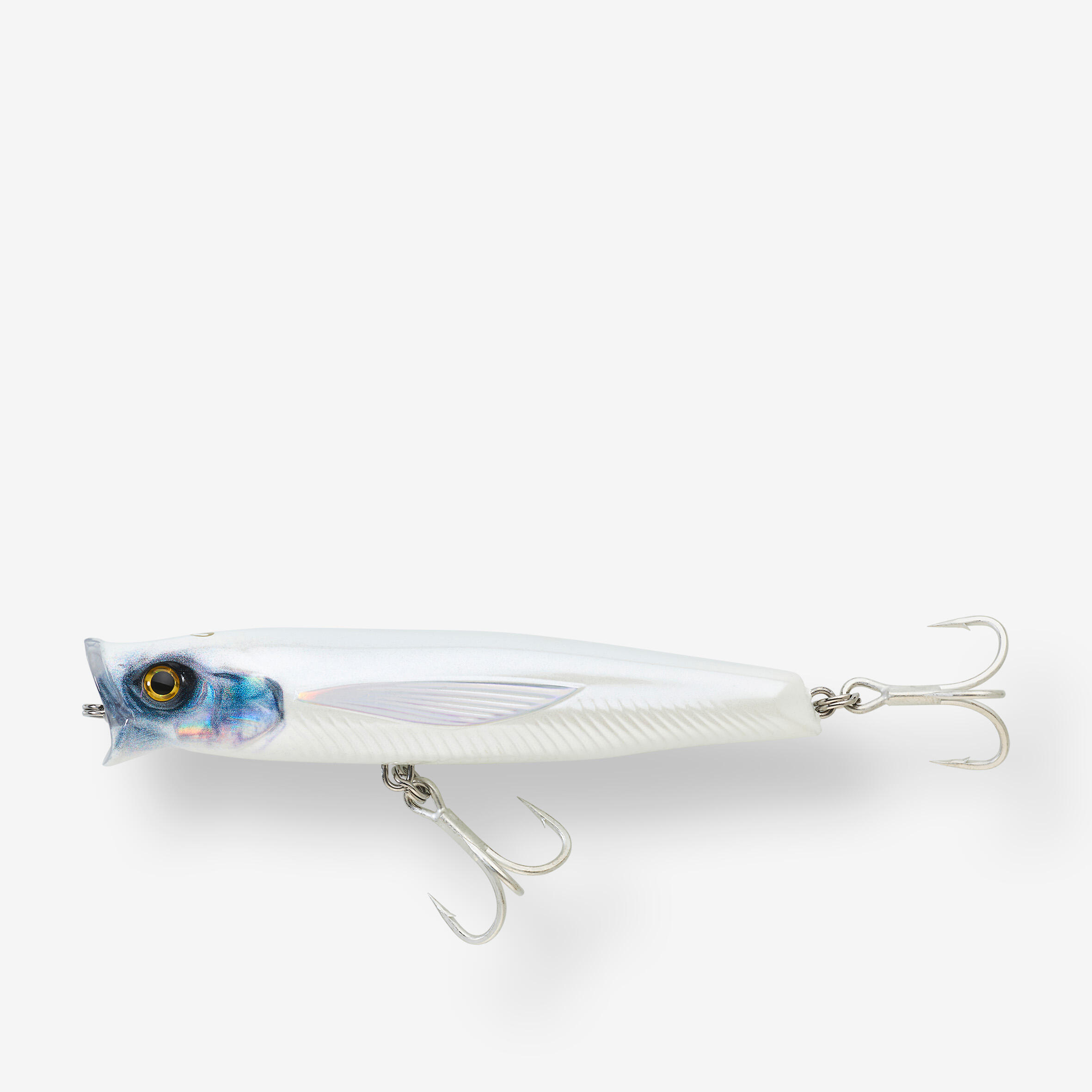 CAPERLAN Oberflächenköder Popper Exofly Pop 12 cm weiss Meeresangeln | 03608391157890 CAPERLAN Oberflächenköder Popper Exofly Pop 12 cm weiss Meeresangeln | 03608391157890