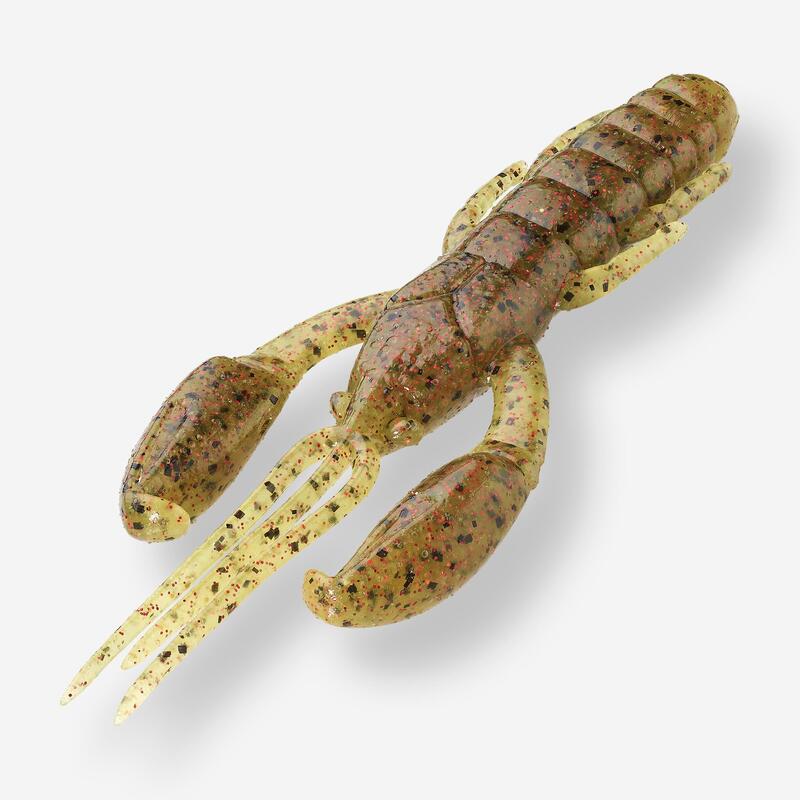 Měkká nástraha rak s atraktantem WXM Yubari CRW 3,5" 9 cm Watermelon Red