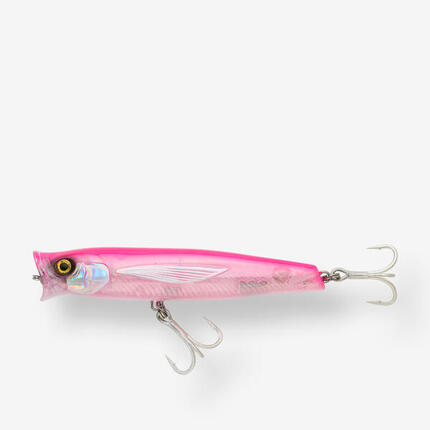 Oberflächenköder Popper Exofly Pop 12 cm bonito Meeresangeln