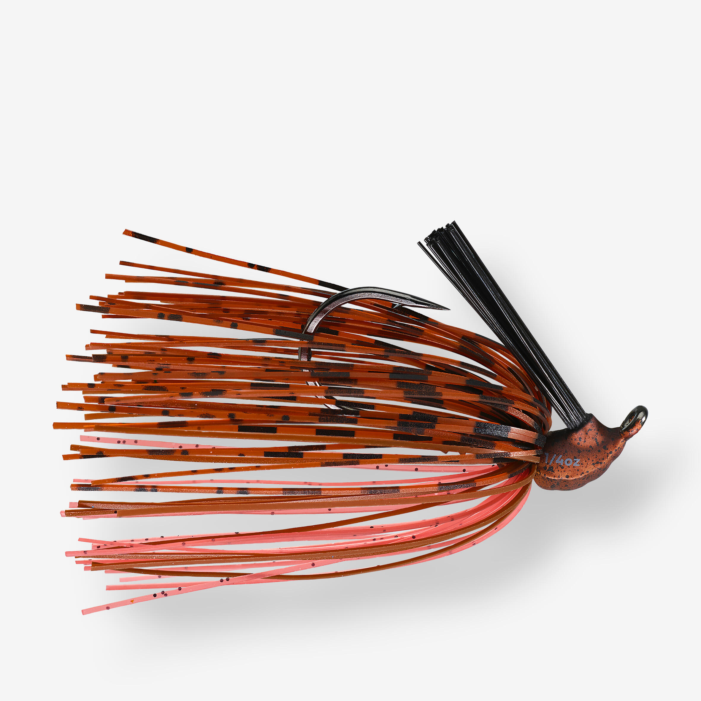 CAPERLAN Artificiale pesca black bass RUBBER JIG tungsteno natural craw