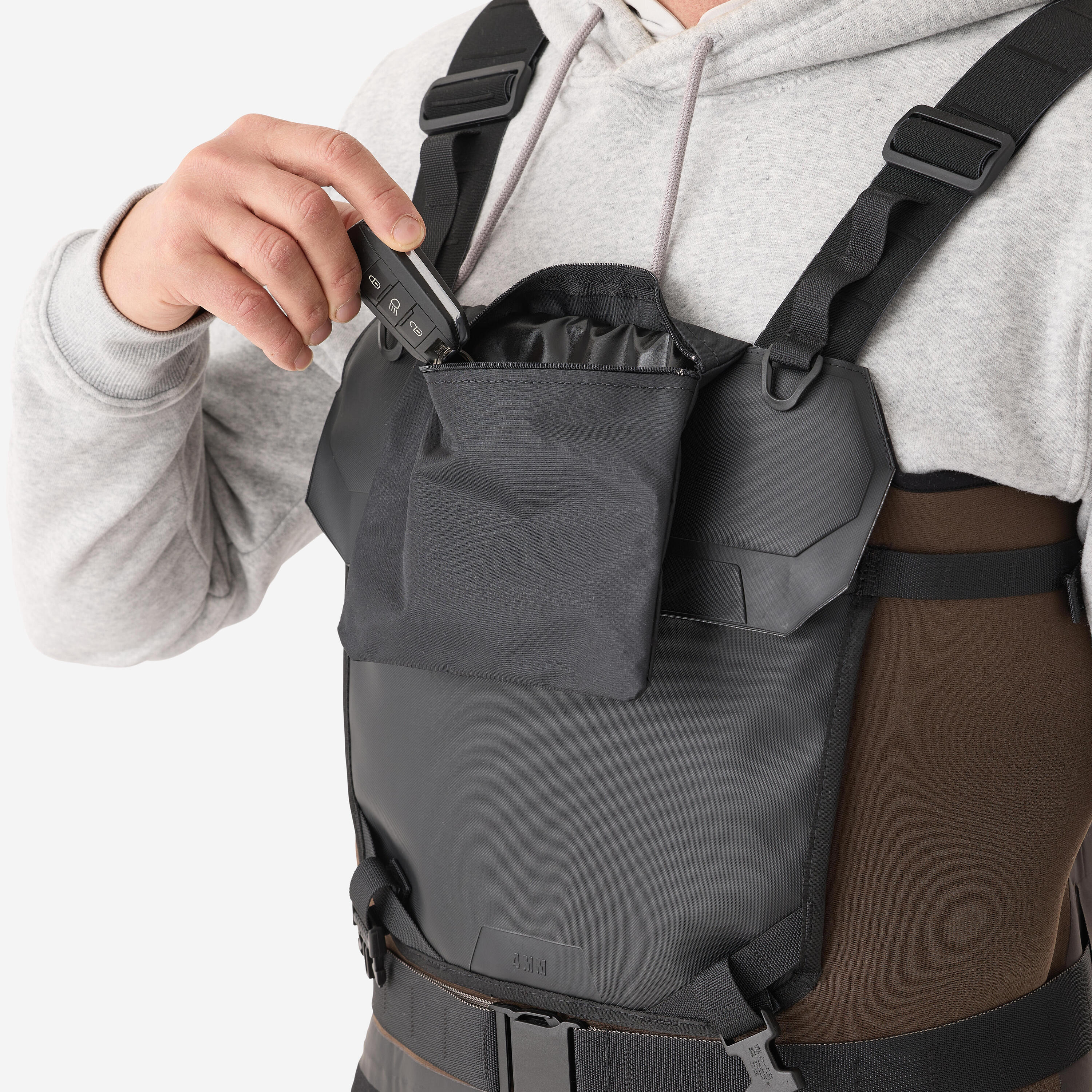 Waders de Pêche et Chasse 900 Thermo Néoprène 4mm 7/8