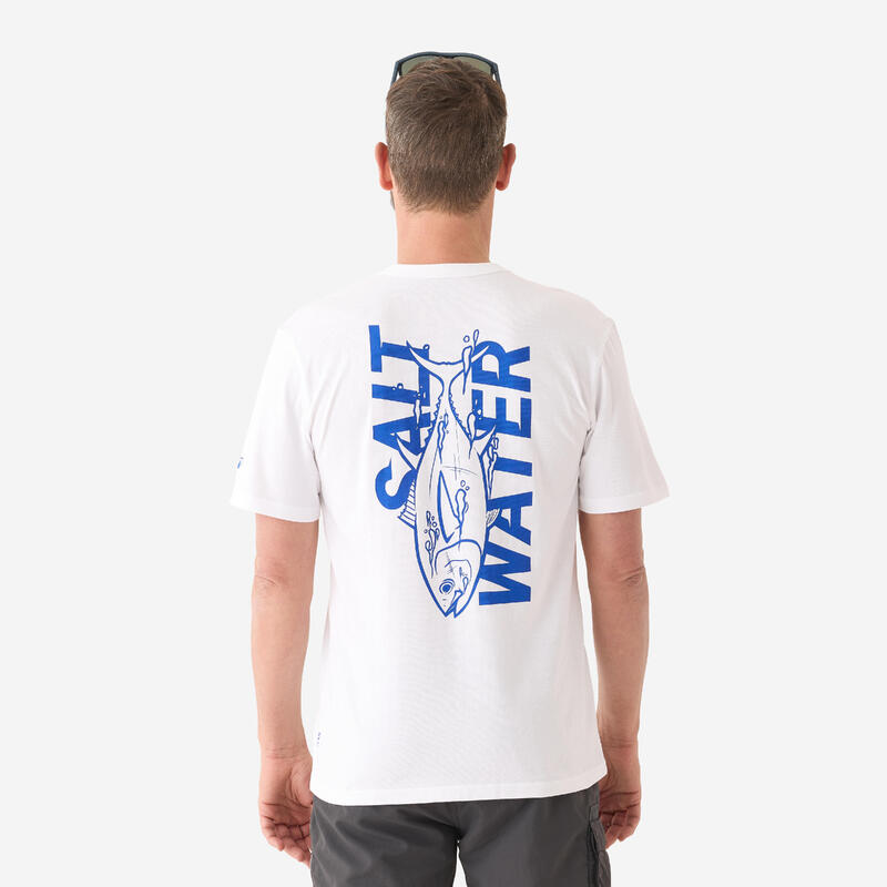 Tricou din 100% bumbac pescuit Ton