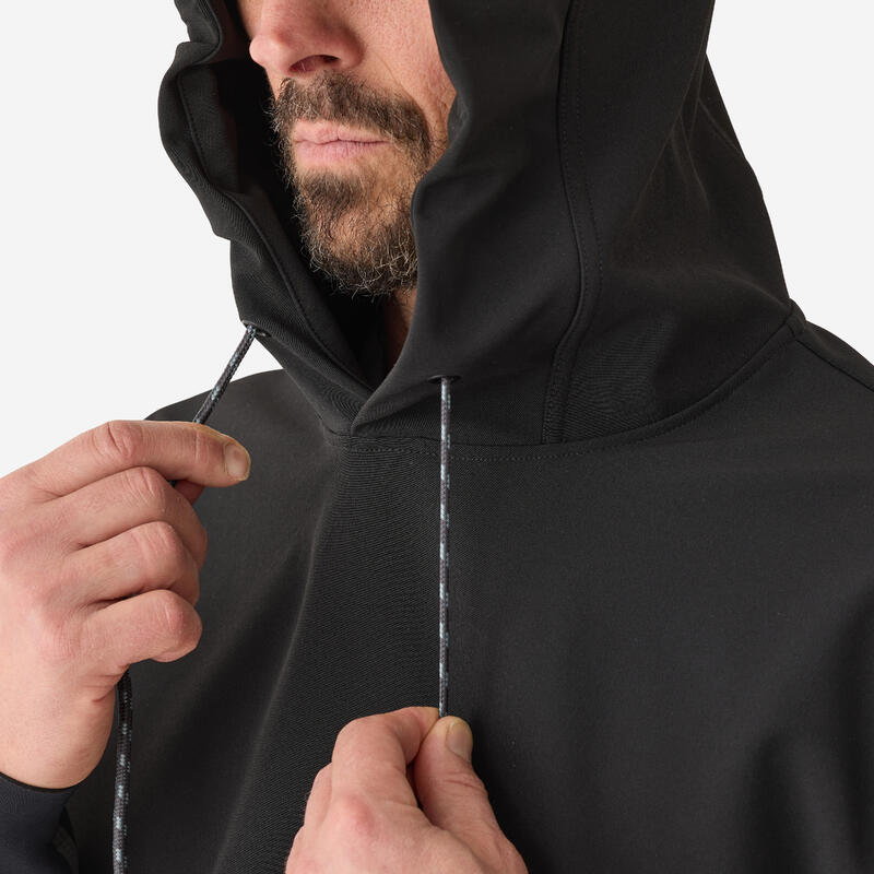 Pulóver, kapucnis, softshell - 500-as