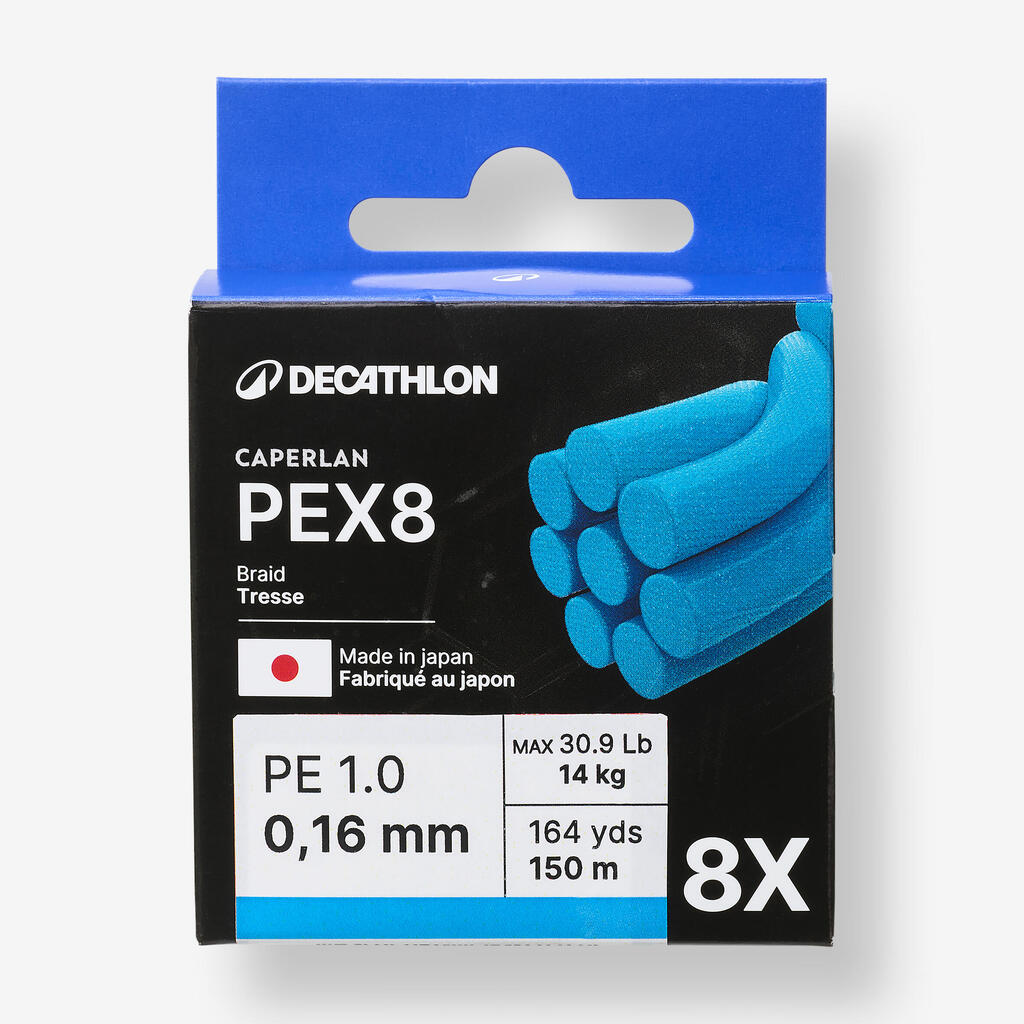 Upredena struna za varaličarenje PEX8 (8 niti, 150 m)