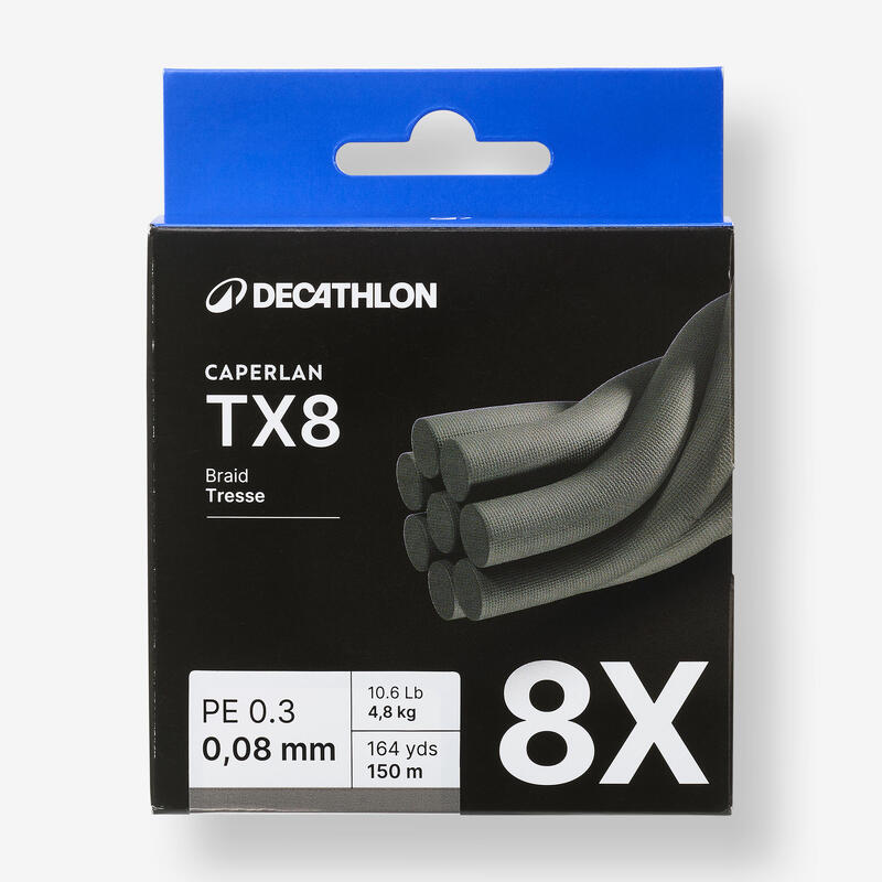 Plecionka TX 8 szara