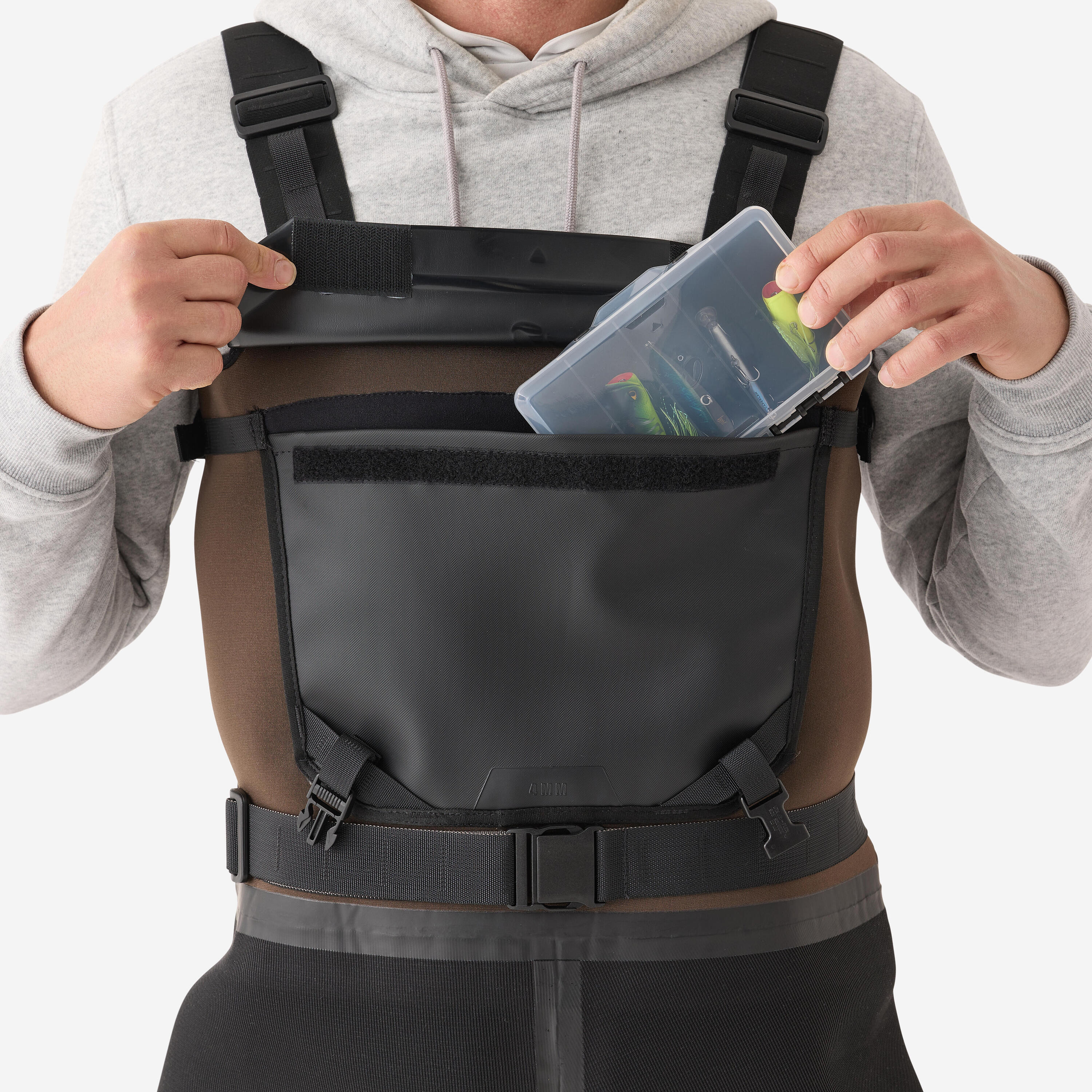 Waders de Pêche et Chasse 900 Thermo Néoprène 4mm 6/8