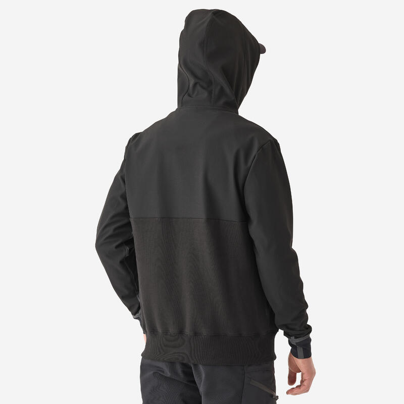 Pulóver, kapucnis, softshell - 500-as