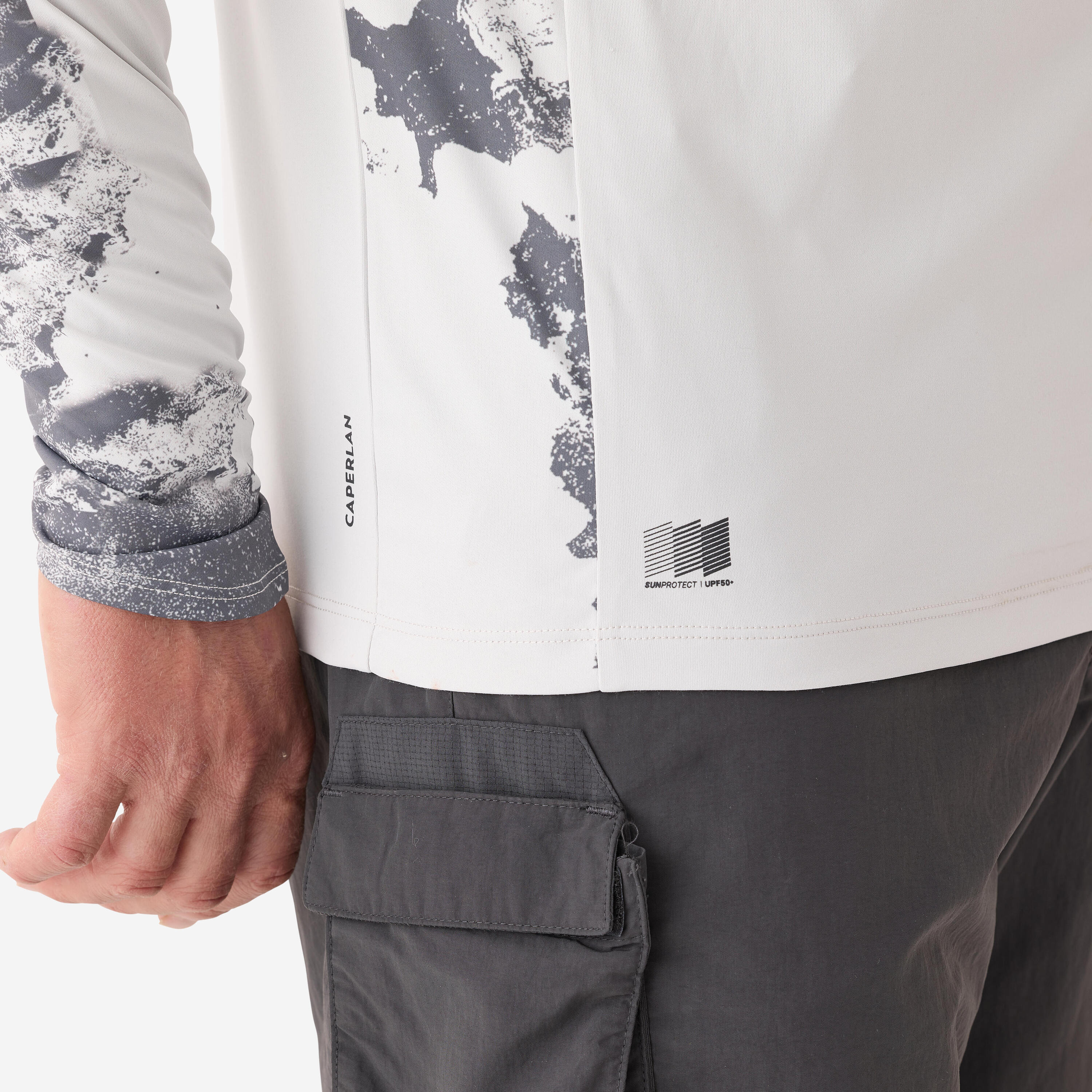 Chemises De Pêche Vêtements T-shirt à Manches Longues UPF 50 Capuche Protection Solaire Uv Respirant Veste De Pêche Hommes Vêtements De Pêche