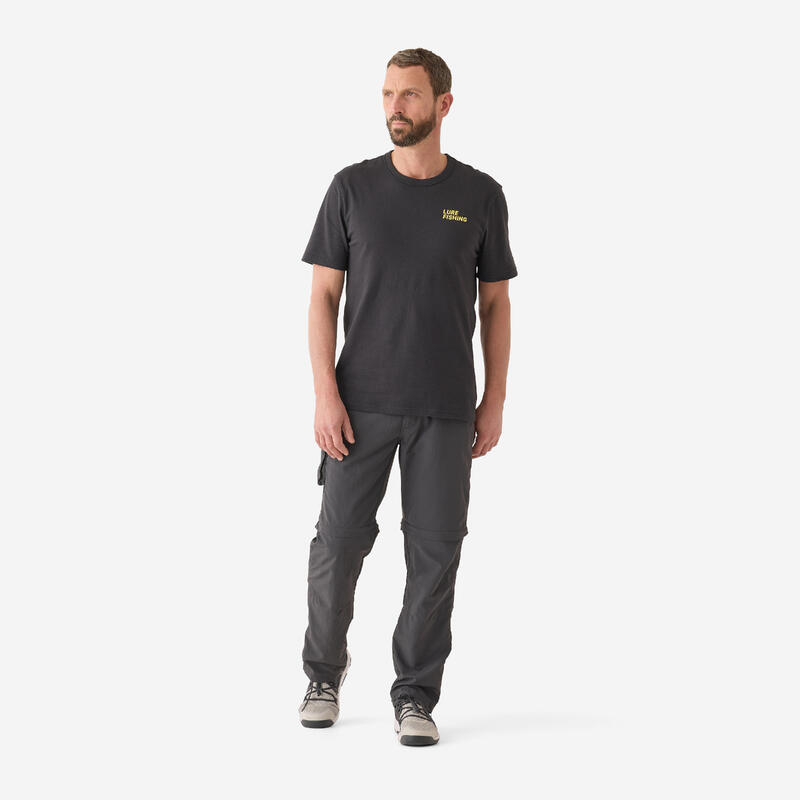 T-shirt pêche manches courtes coton Crank
