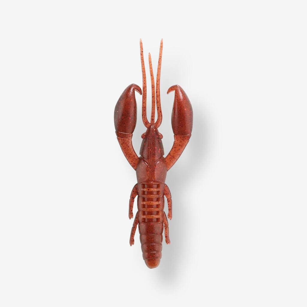 Gummiköder Krebs mit Lockmittel WXM Yubari CRW 3,5'' 9 cm rot