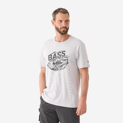 T-shirt pêche manches courtes coton Perche