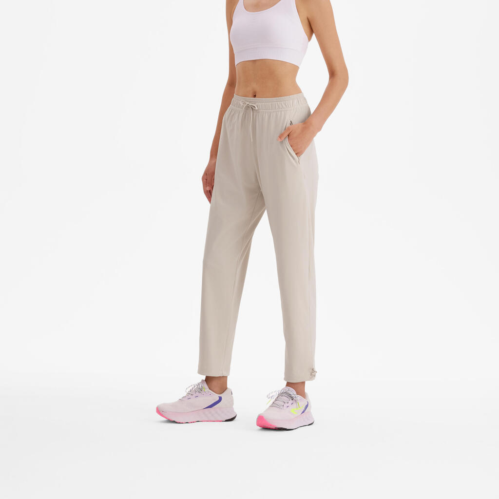 PANTALON FEMME RUN DRY 500 CN SABLE