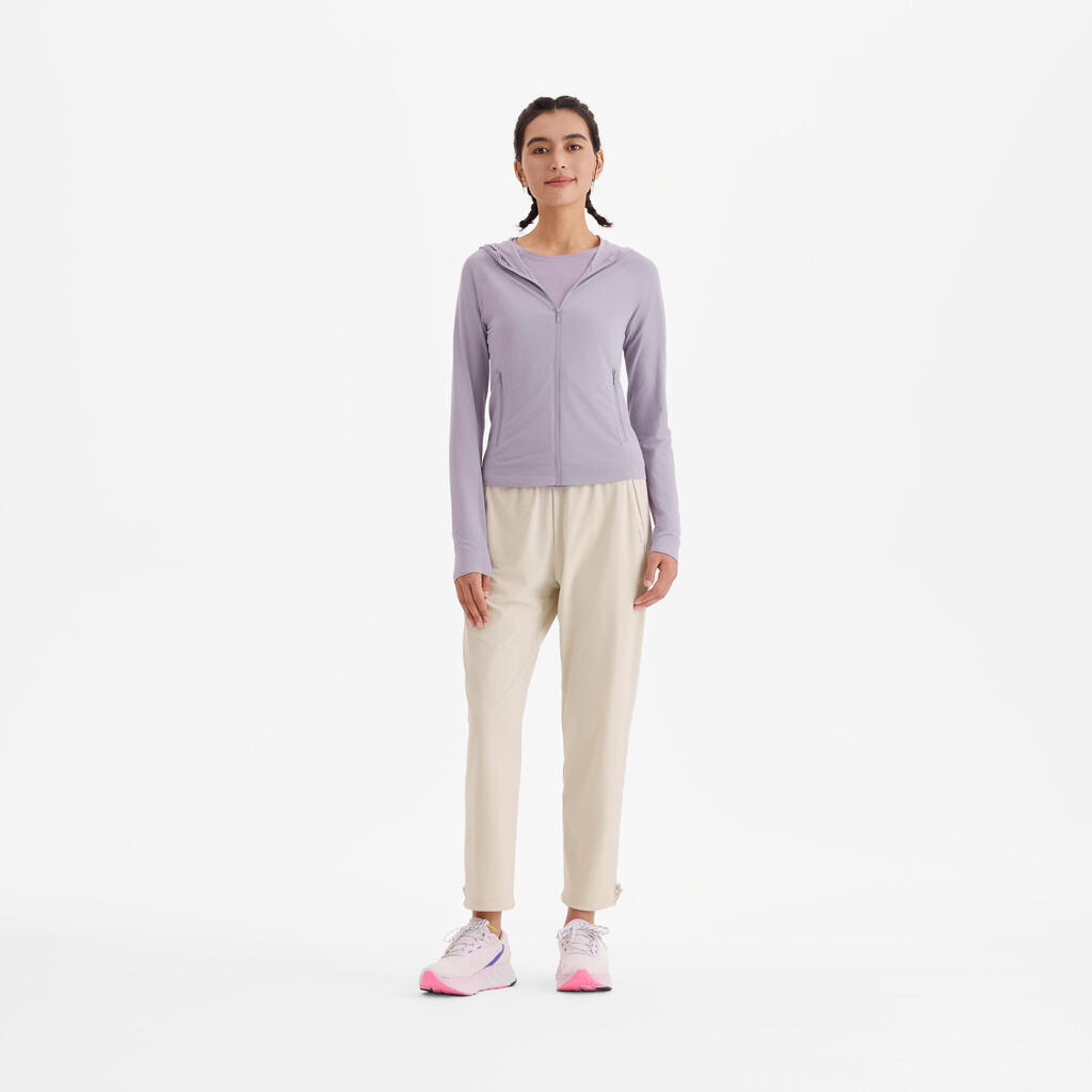 PANTALON FEMME RUN DRY 500 CN SABLE