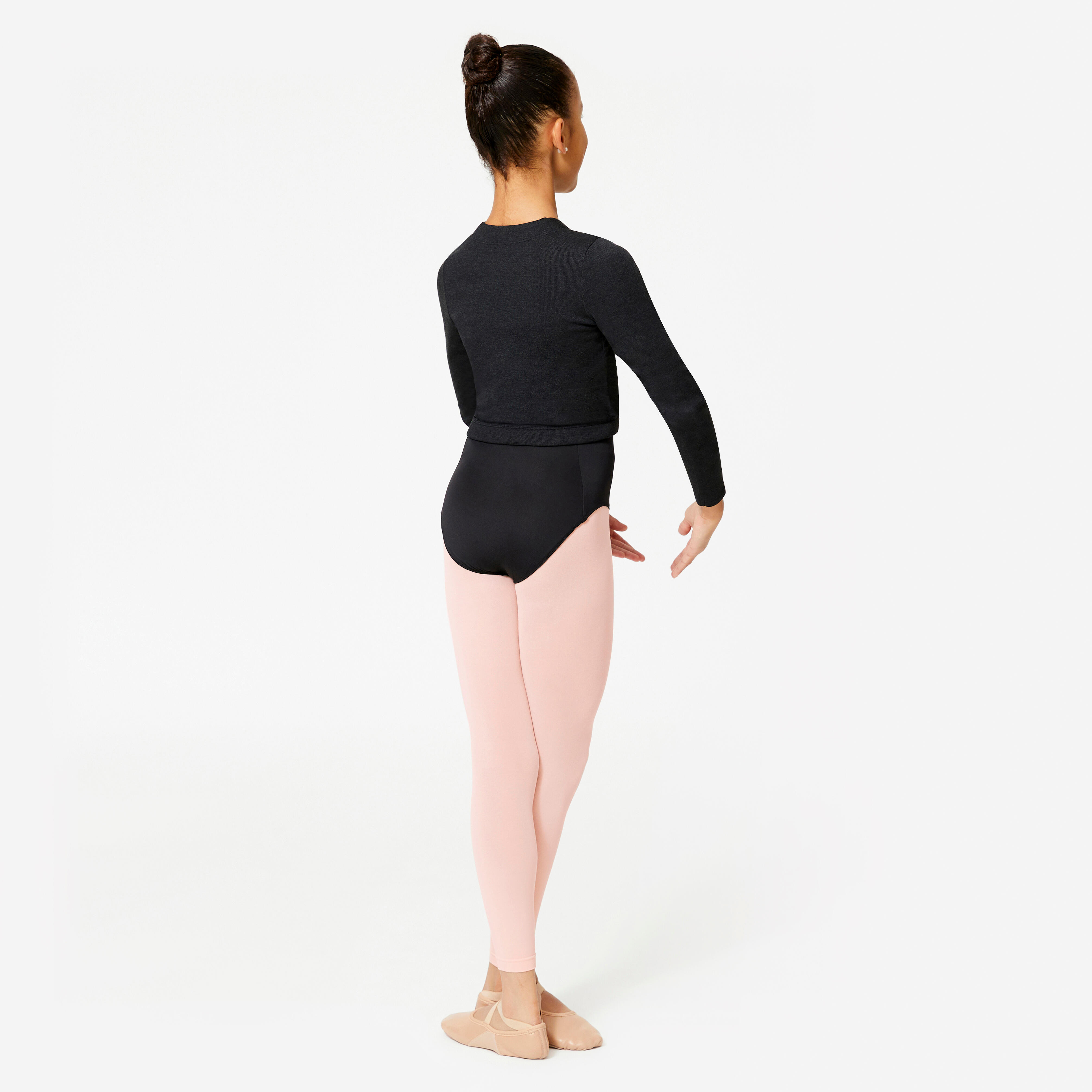 Ballet Wrap Top - Black - STAREVER