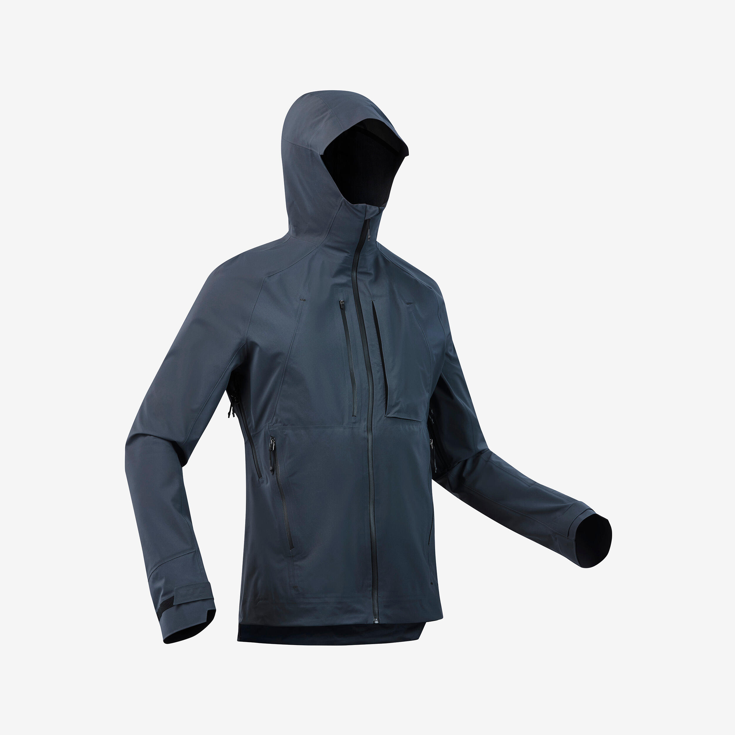 Veste de randonnée imperméable et légère homme, MH900 gris 19/31