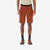 Short de randonnée long homme, MH500 marron