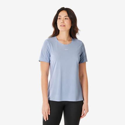 Wandel-T-shirt met korte mouwen voor dames MH500 blauw