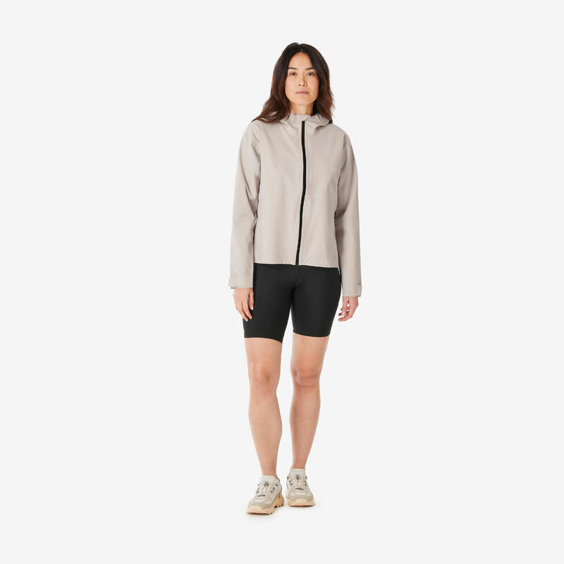 Veste de randonnée femme, MH100 beige