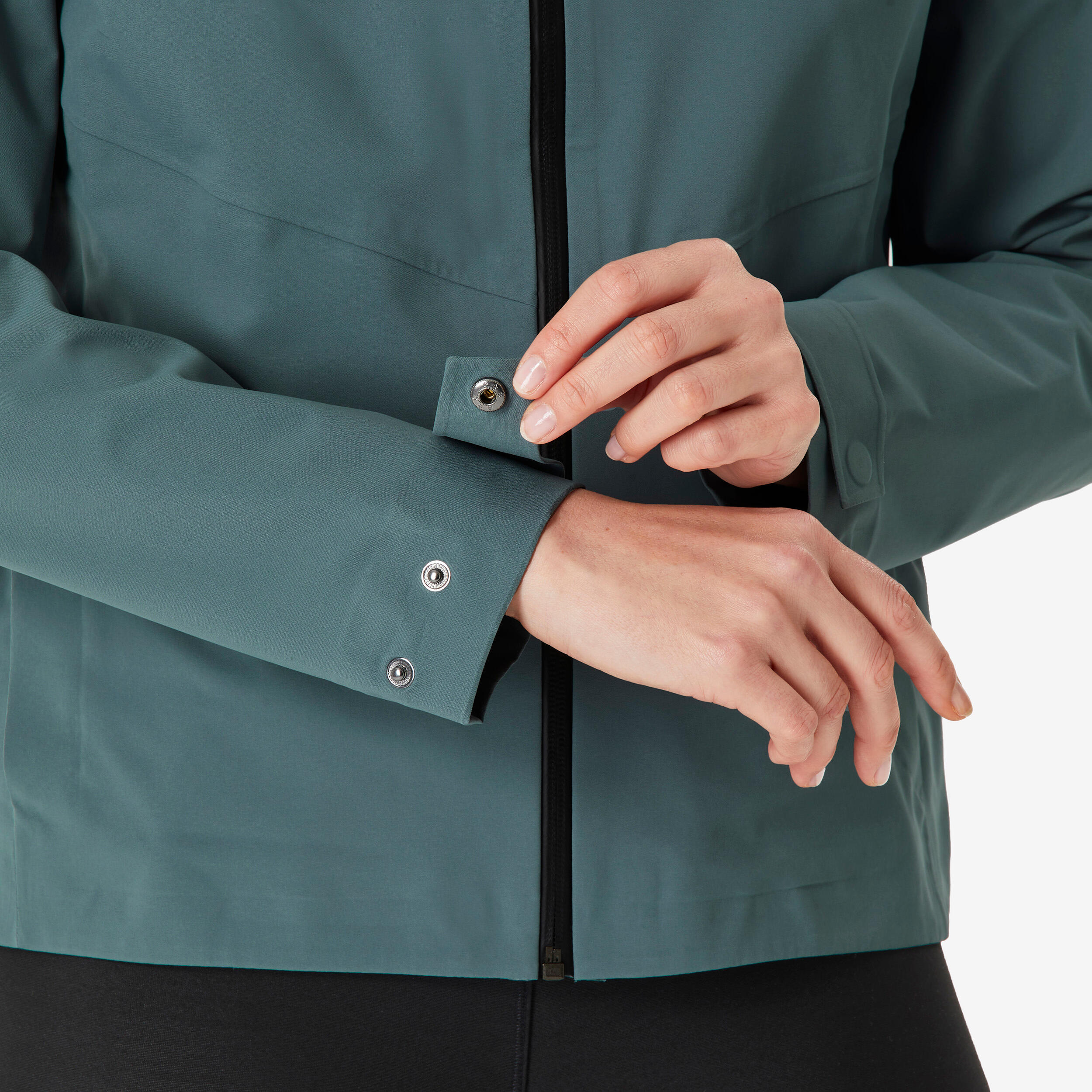Women's Waterproof Hiking Jacket, MH 100 - QUECHUA