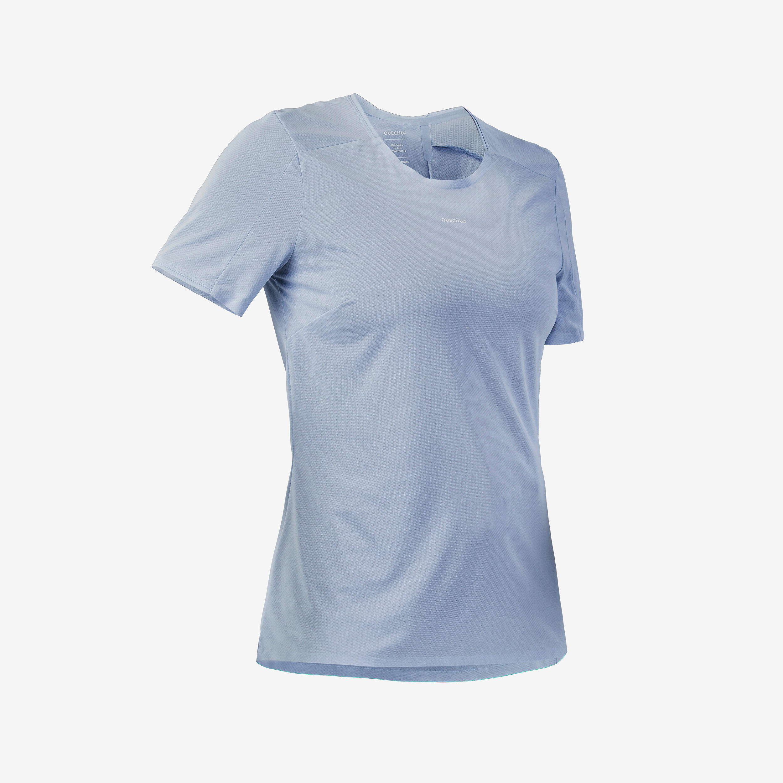 Camiseta de montaña y trekking manga corta Mujer Quechua MH500 5/7