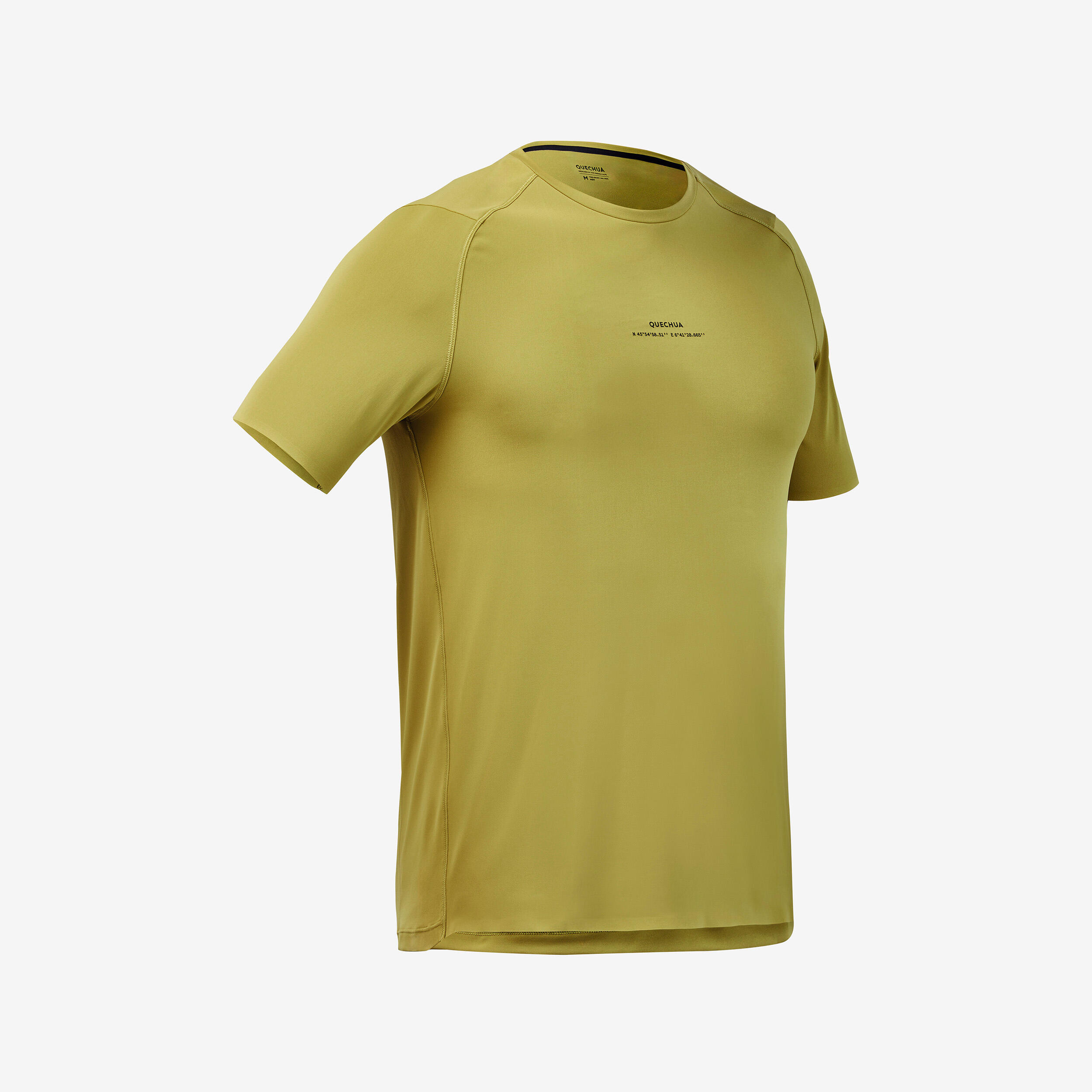 Camiseta de montaña y trekking manga corta Hombre Quechua MH500 5/11