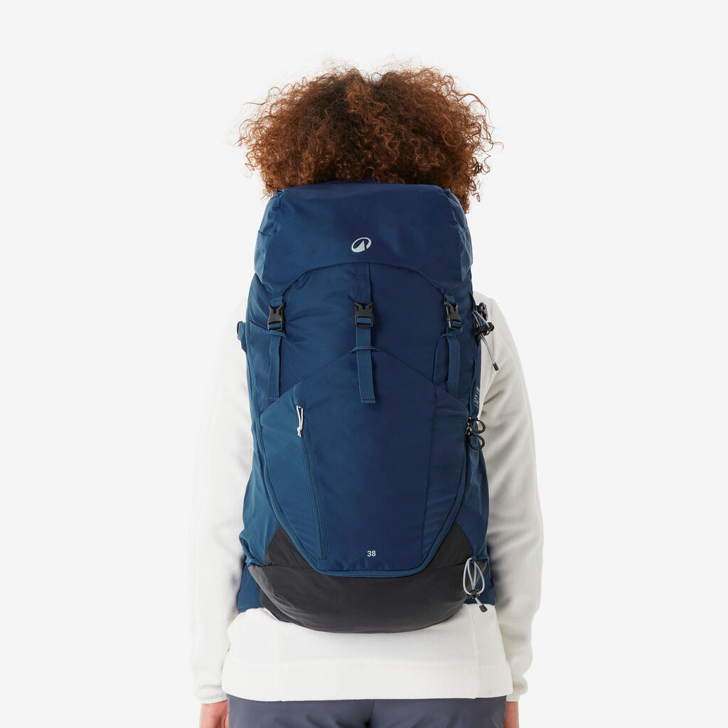 Sac à dos de randonnée 38L, MH500 bleu