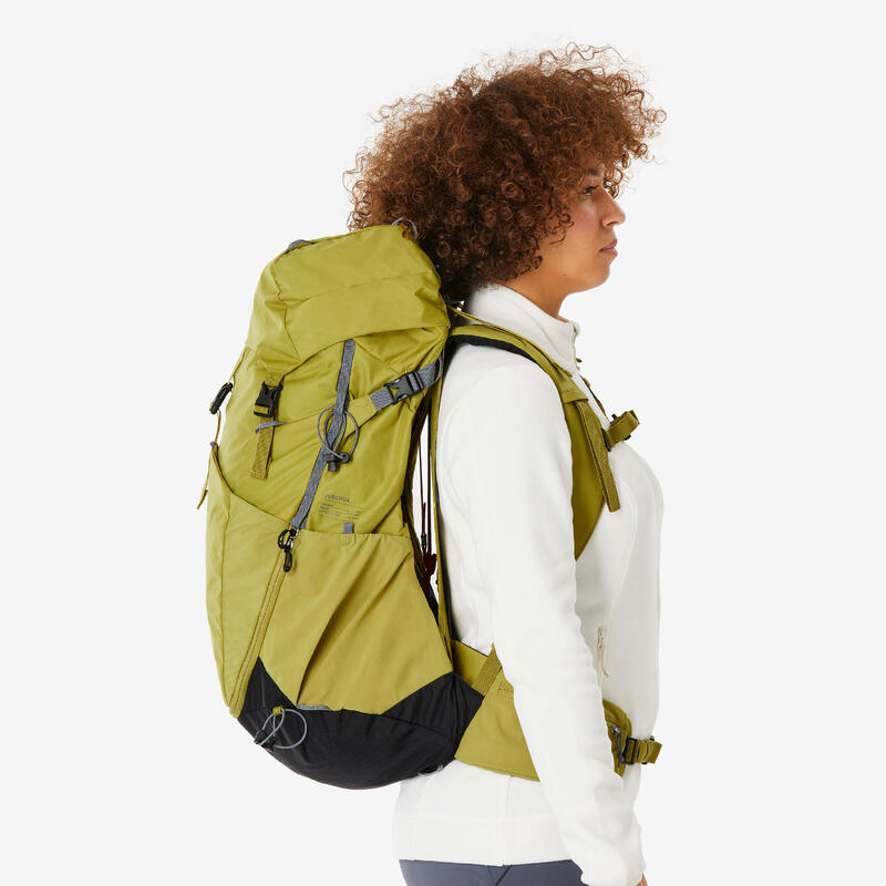 Sac à dos de randonnée 38L, MH500 khaki