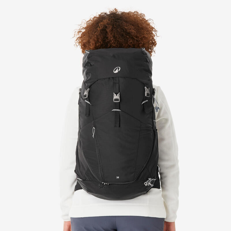 Sac à dos de randonnée 38L, MH500 noir