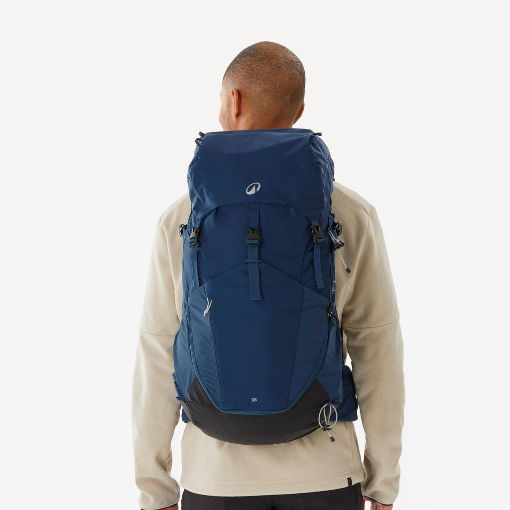 Sac à dos de randonnée 38L, MH500 bleu