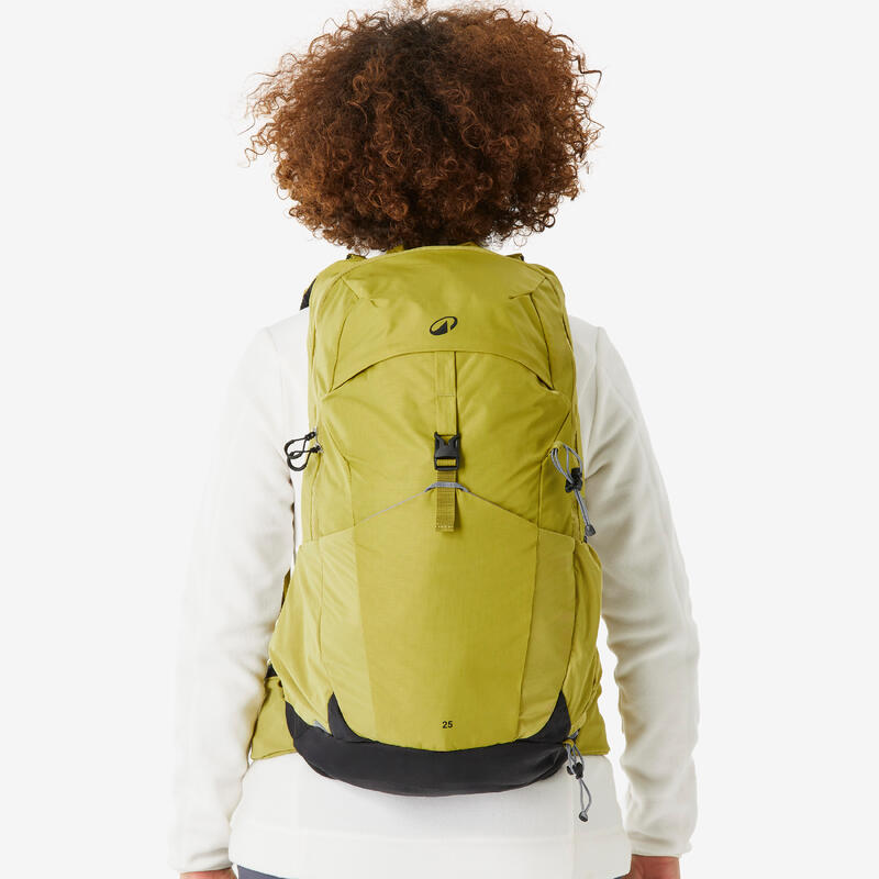 Rucsac cu spate ventilat Drumeție MH500 25L Kaki
