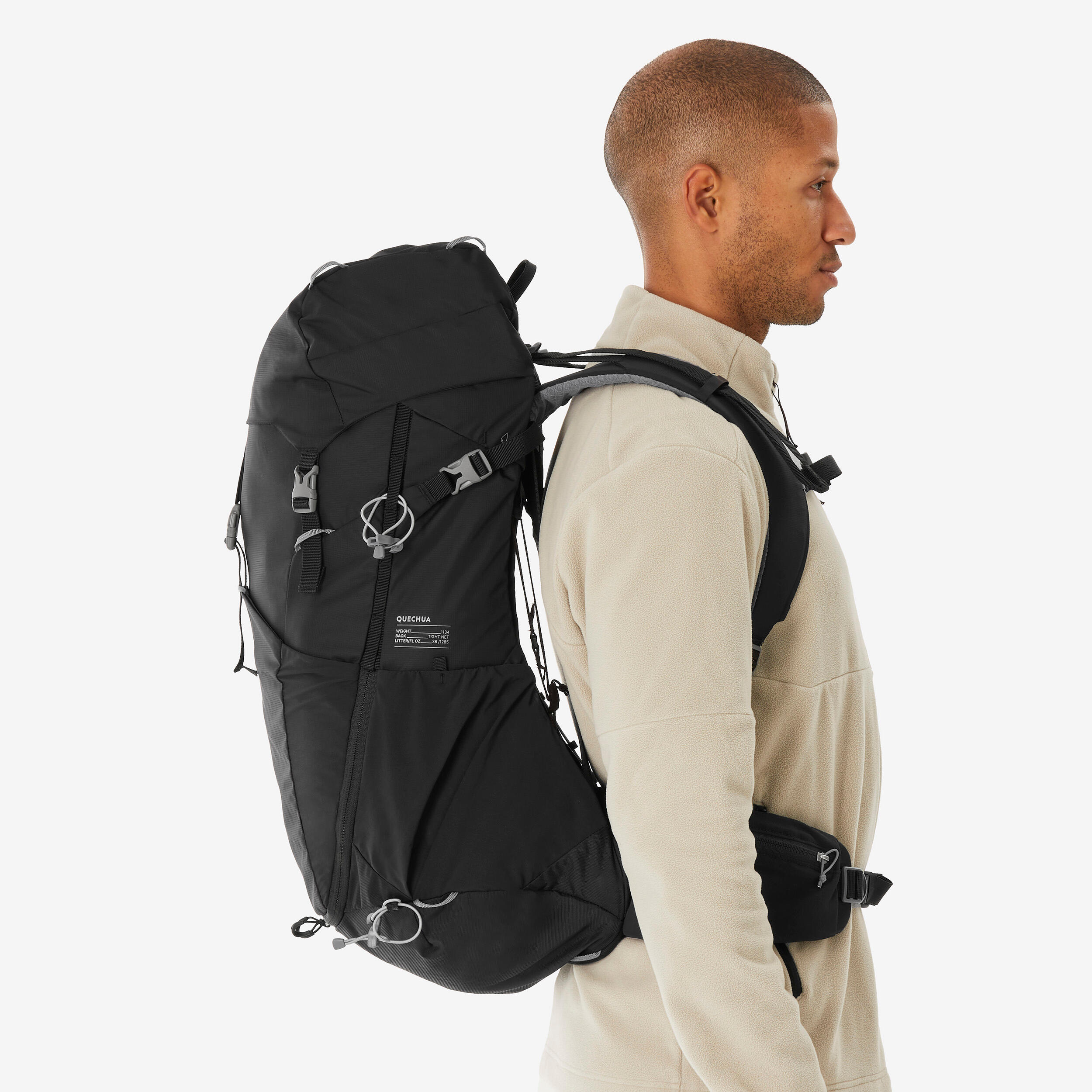 Hiking Backpack 38 L, MH 500 - QUECHUA