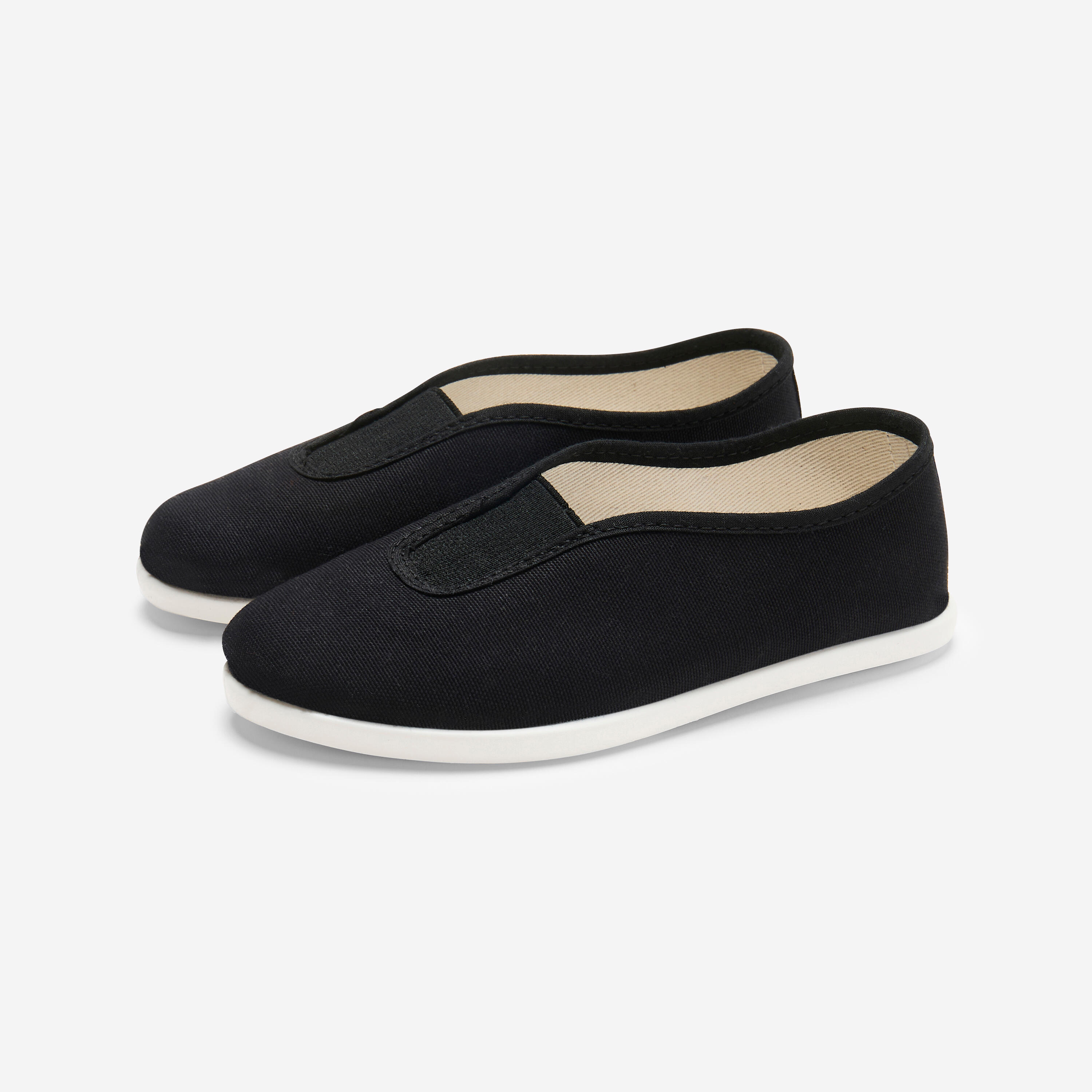 Domyos Gymnastikschuhe Kinder Stoff – schwarz | 03608418796743 Domyos Gymnastikschuhe Kinder Stoff – schwarz | 03608418796743