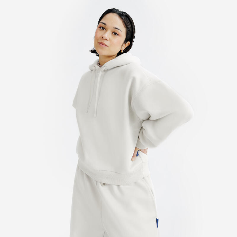 Hanorac cu glugă Elementals Galben Damă