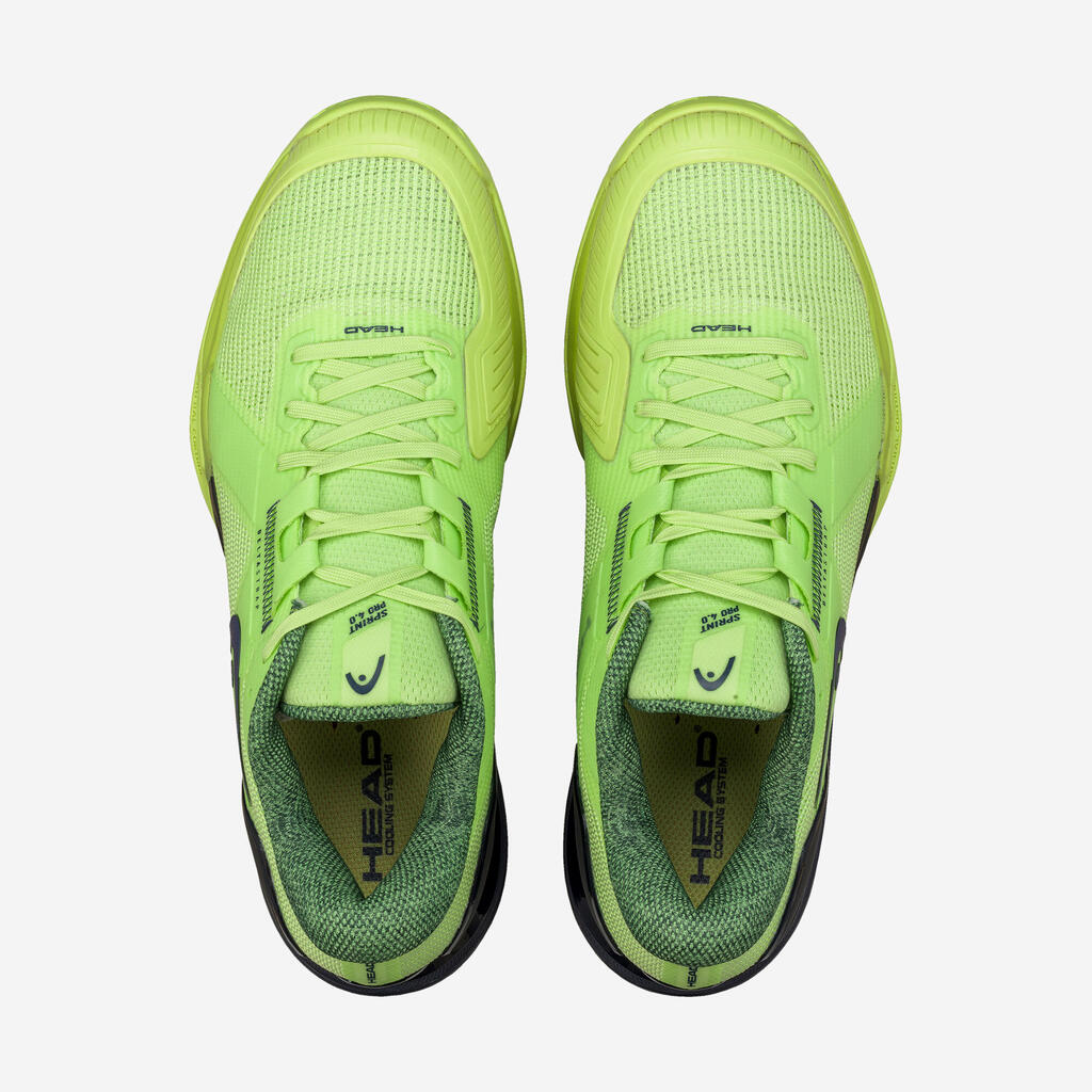 Tenisice za tenis Sprint Pro 4.0 za sve podloge muške žuto-crno-plave