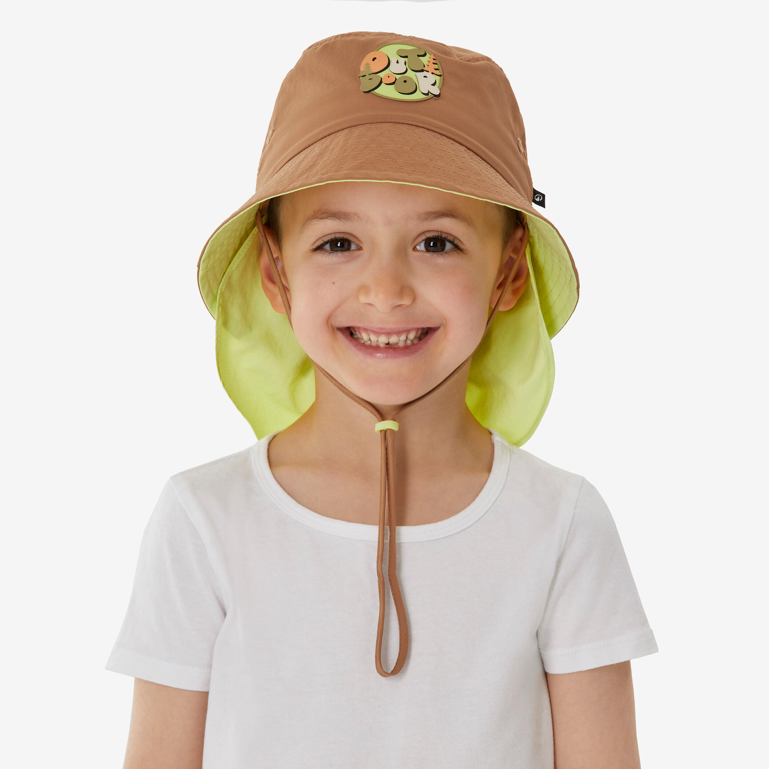 Junior Hiking Hat, MH500 - Brown