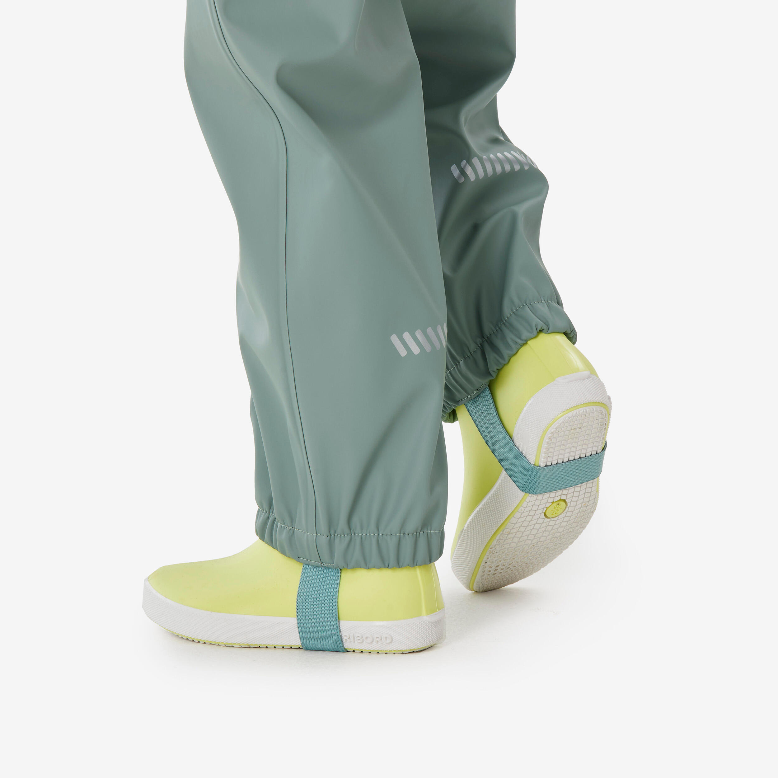 Regenbroek MH900 voor kinderen met bretels 6/10