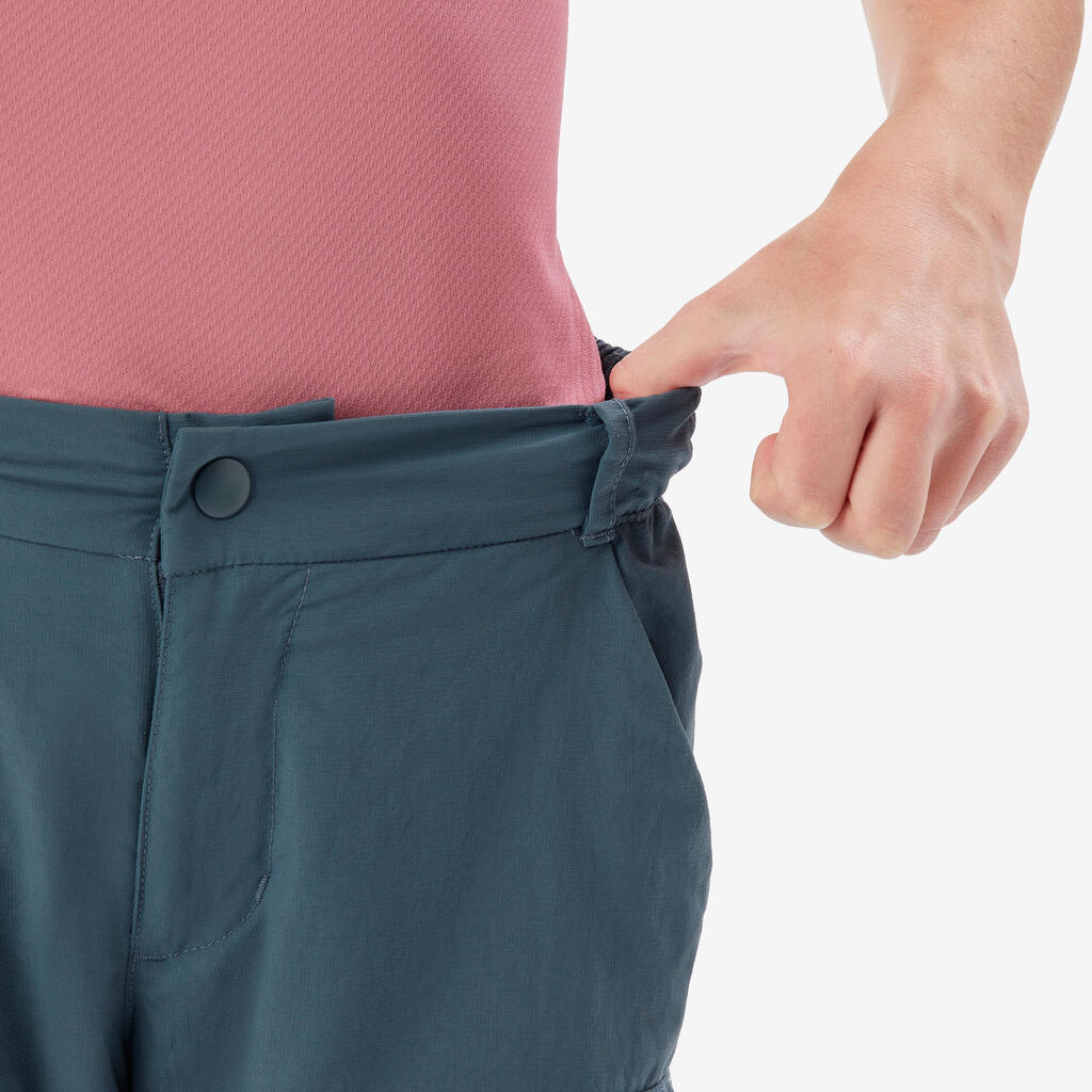 PANTALONE ZA PLANINARENJE MH500 DEČJE MODULARNE ZA UZRAST OD 7 DO 15 GODINA