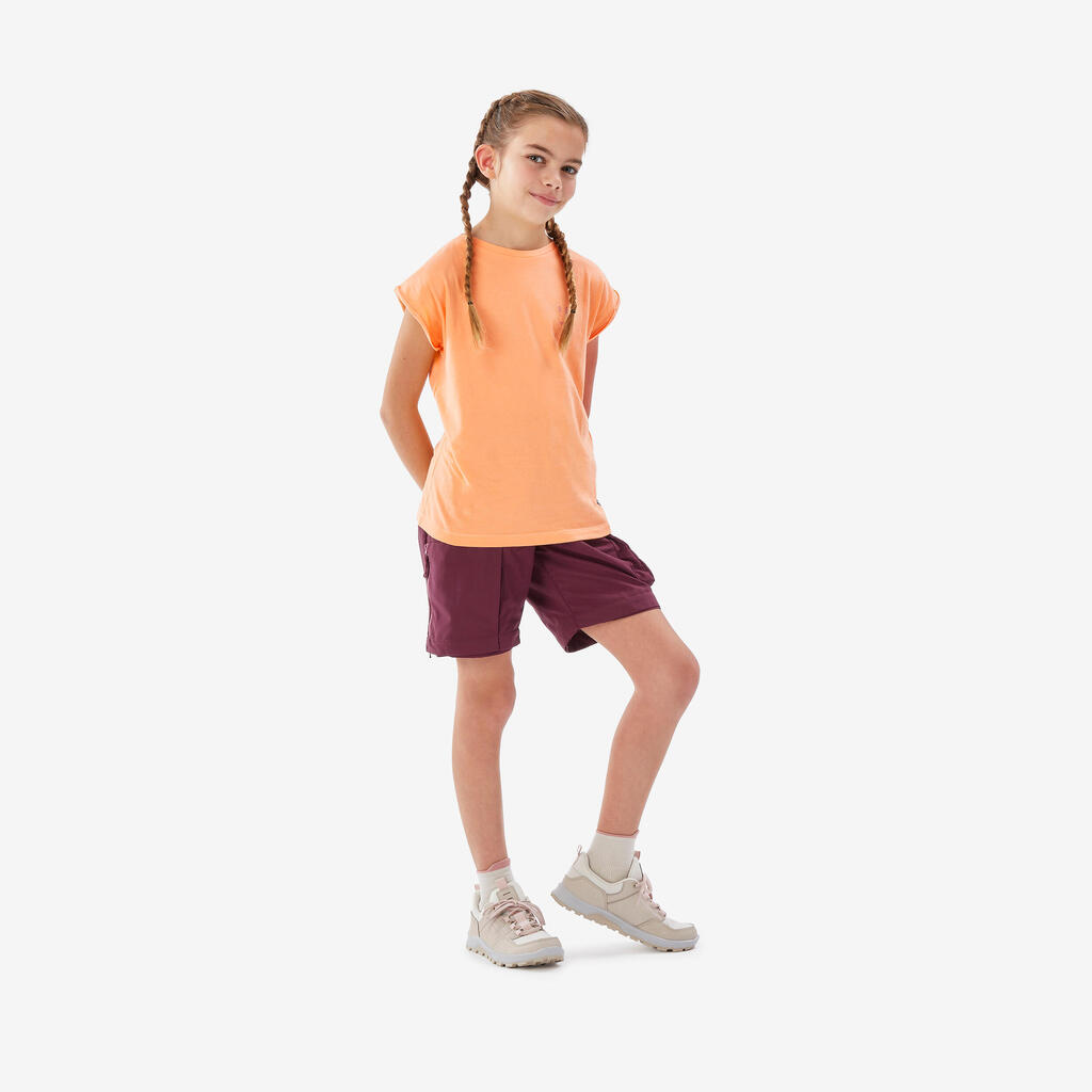 PANTALONE ZA PLANINARENJE MH500 DEČJE MODULARNE ZA UZRAST OD 7 DO 15 GODINA
