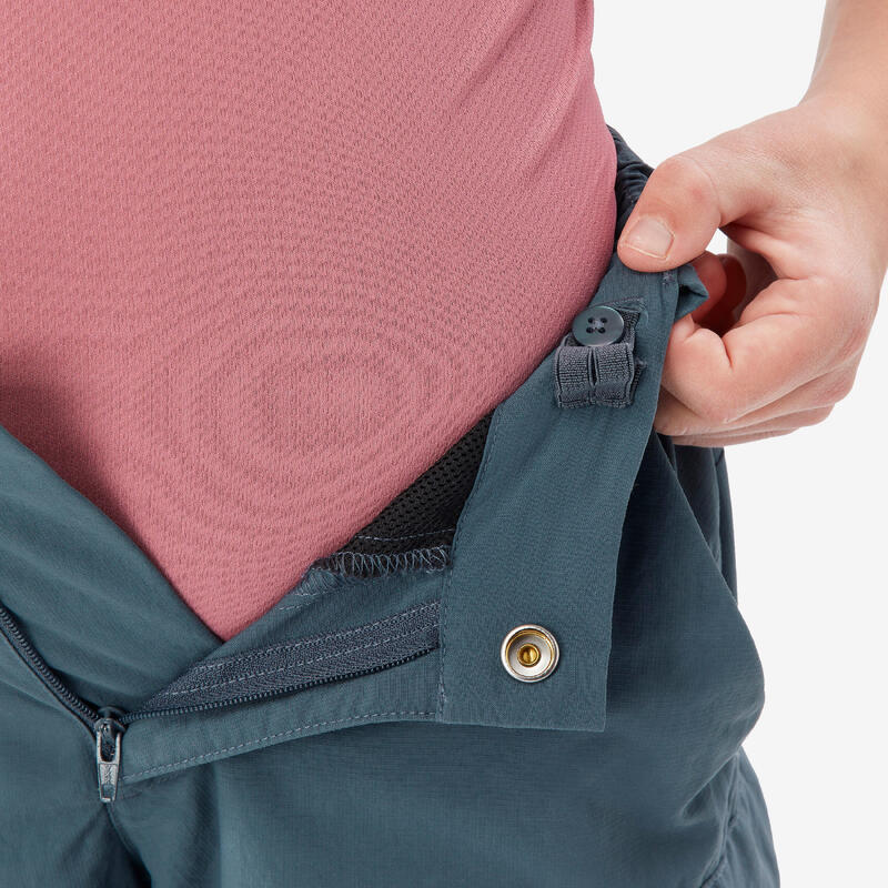Çocuk Modüler Outdoor Pantolon - Mavi - MH500