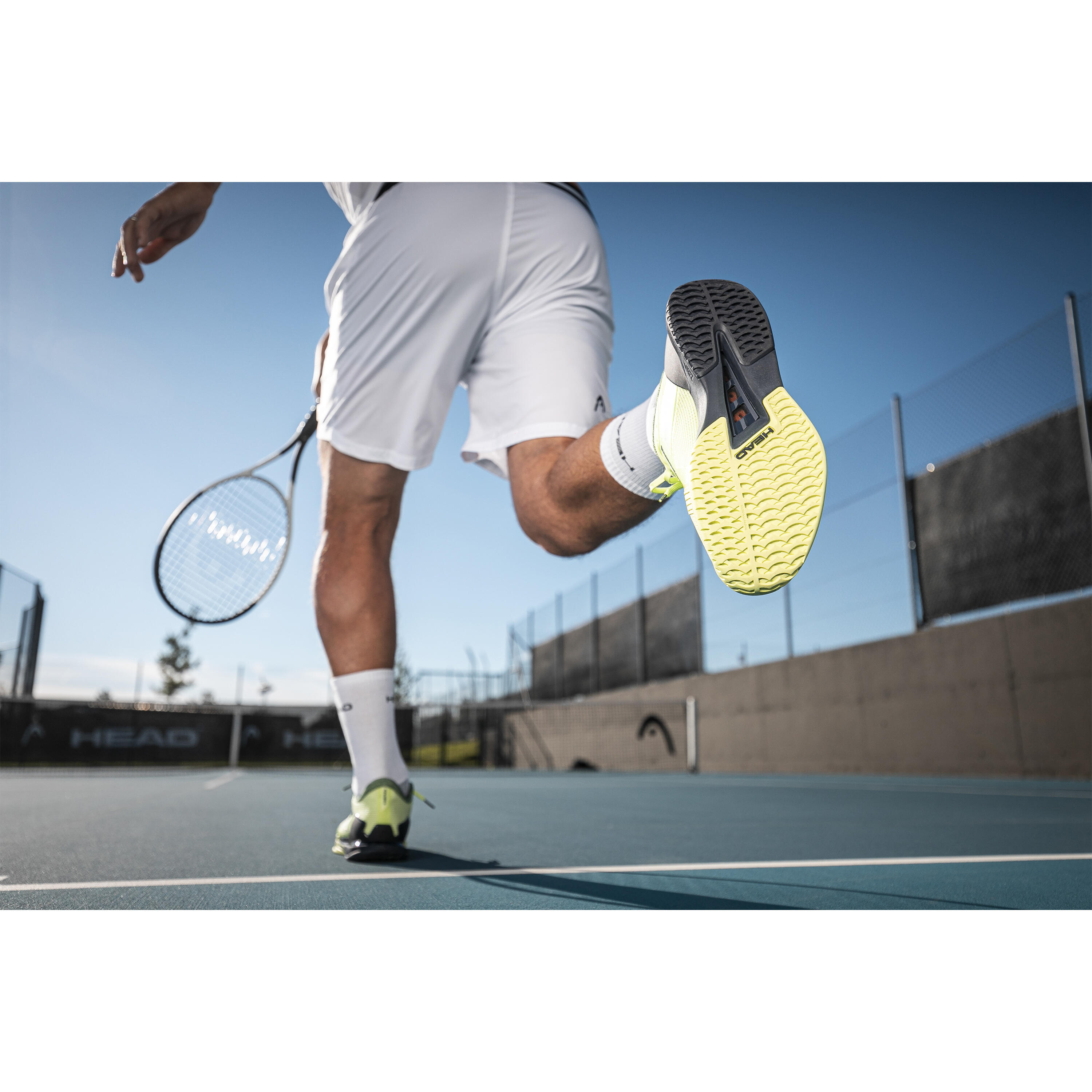 Scarpe tennis uomo Head SPRINT PRO 4.0 giallo-nero-blu 7/8