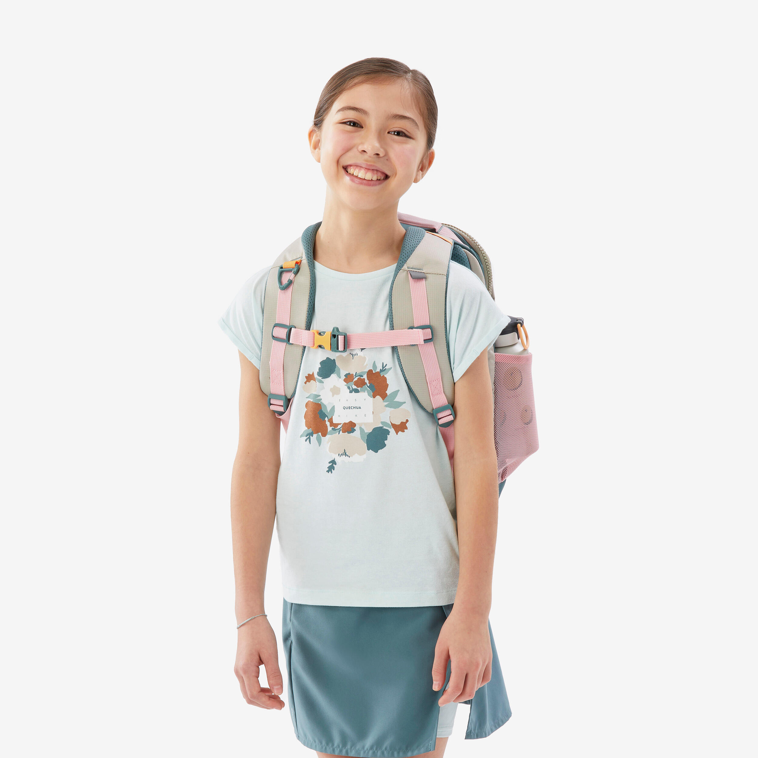 Mochila de senderismo niños 7-15 años 15L - NH900 verde  11/11