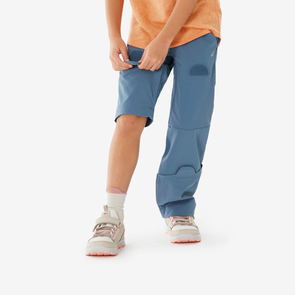 DEČJE PANTALONE ZA PEŠAČENJE, OD 2 DO 6 GODINA, MH100 Easy - PLAVE