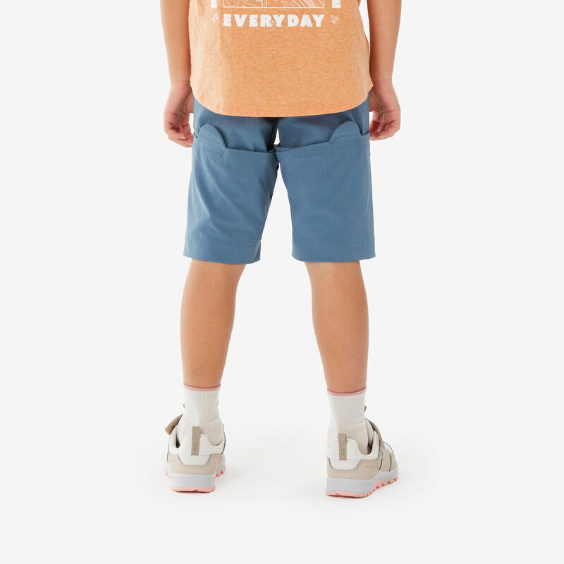 Pantalon modulable de randonnée enfant 2-6 ans, MH100 Easy bleu