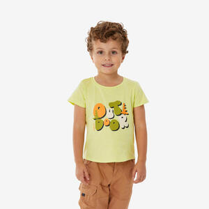 Camiseta de montaña y trekking manga corta Niños 2-6 años Quechua MH100