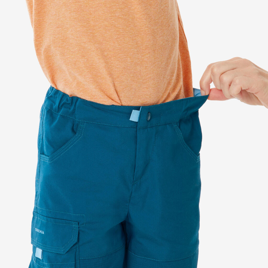 Kids' Hiking Shorts MH500 2-6 Years - Blue