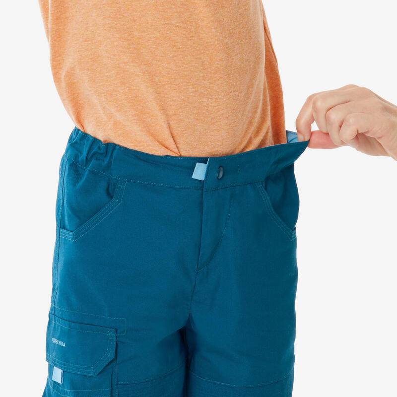 Wandelshort kinderen 2 tot 6 jaar MH500 blauw