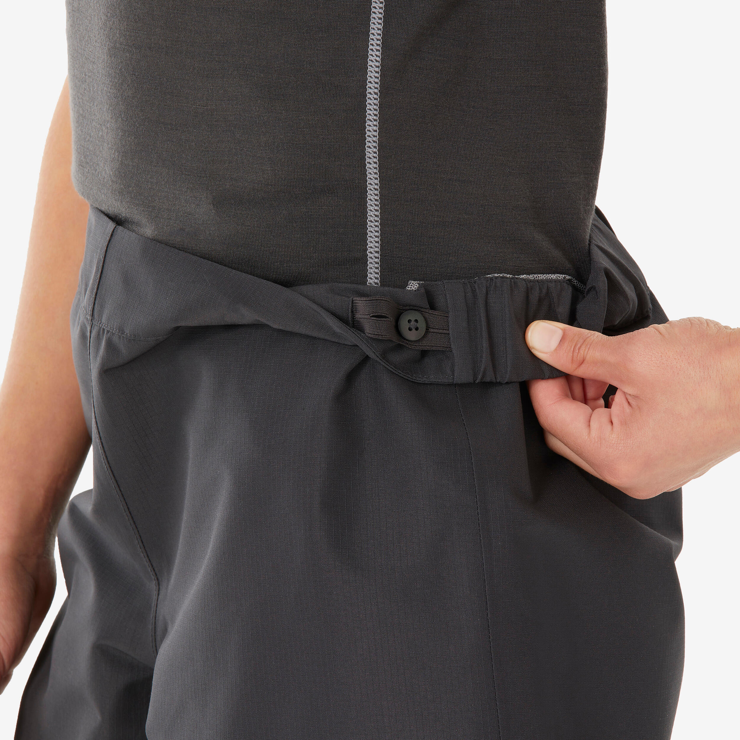 Surpantalon de randonnée imperméable enfant, MH 900 Âge 7-15 ans 8/9